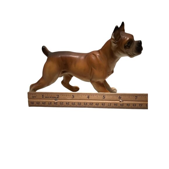 Vintage Ceramic Boxer Dog Figurine Made in Japan - Picture 7 of 8